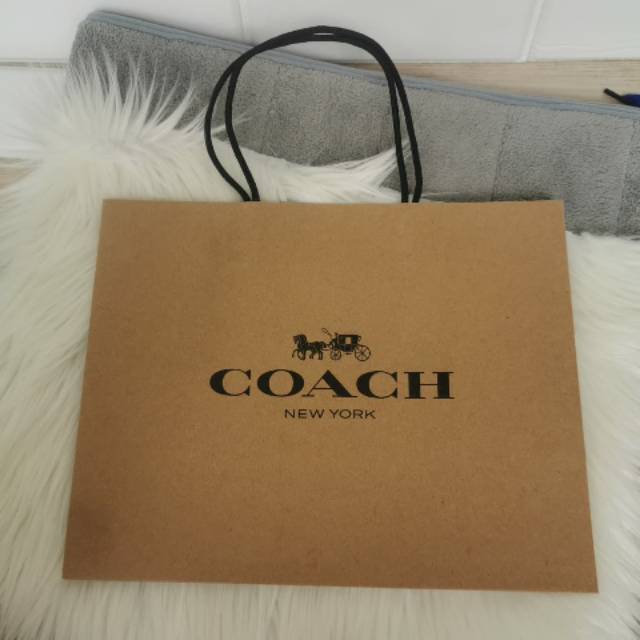 

PAPERBAG COACH COKLAT