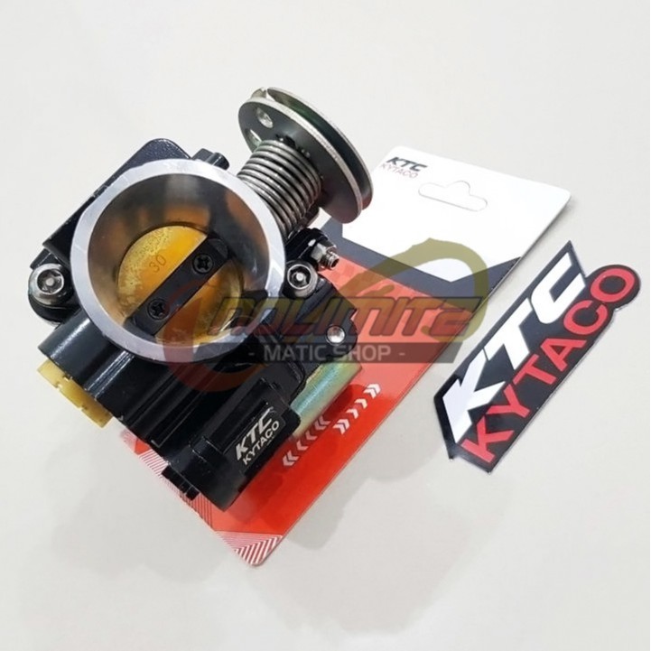 Throttle Body Pipa Hawa Udara KTC Kytaco Racing 30mm Aerox 155 Lexi