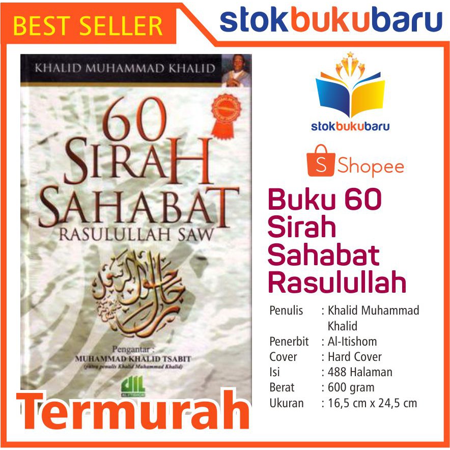 Buku 60 Sirah Sahabat Rasulullah
