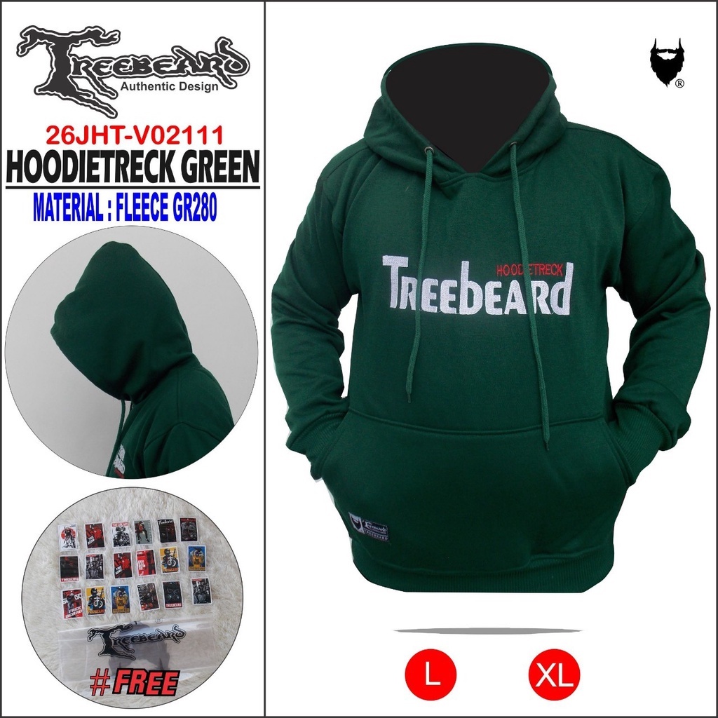 SWEATER HODIE / HODIETRECK TREEBEARD ORIGINAL / SWEATER HODIE UNISEX