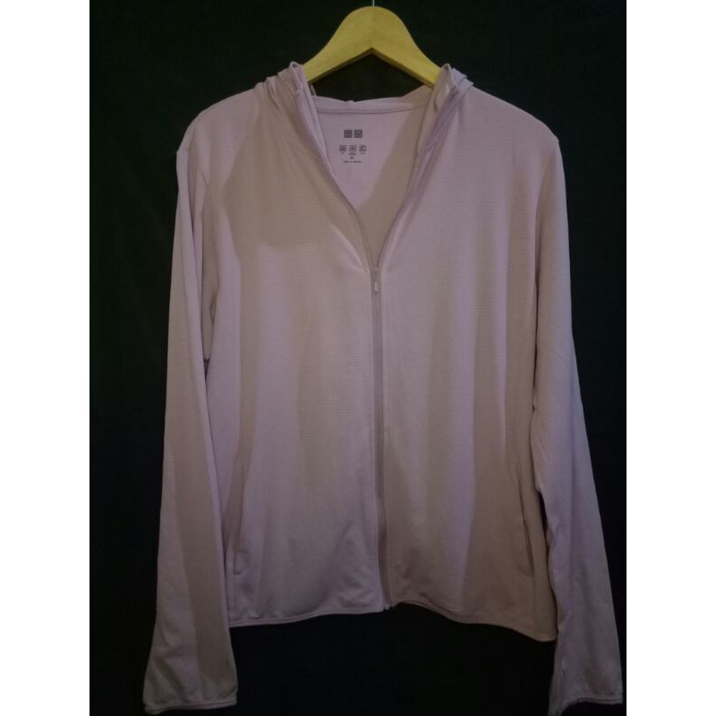 THRIFT JAKET UNIQLO AIRISM UV CUT (RUNNING) ORIGINAL