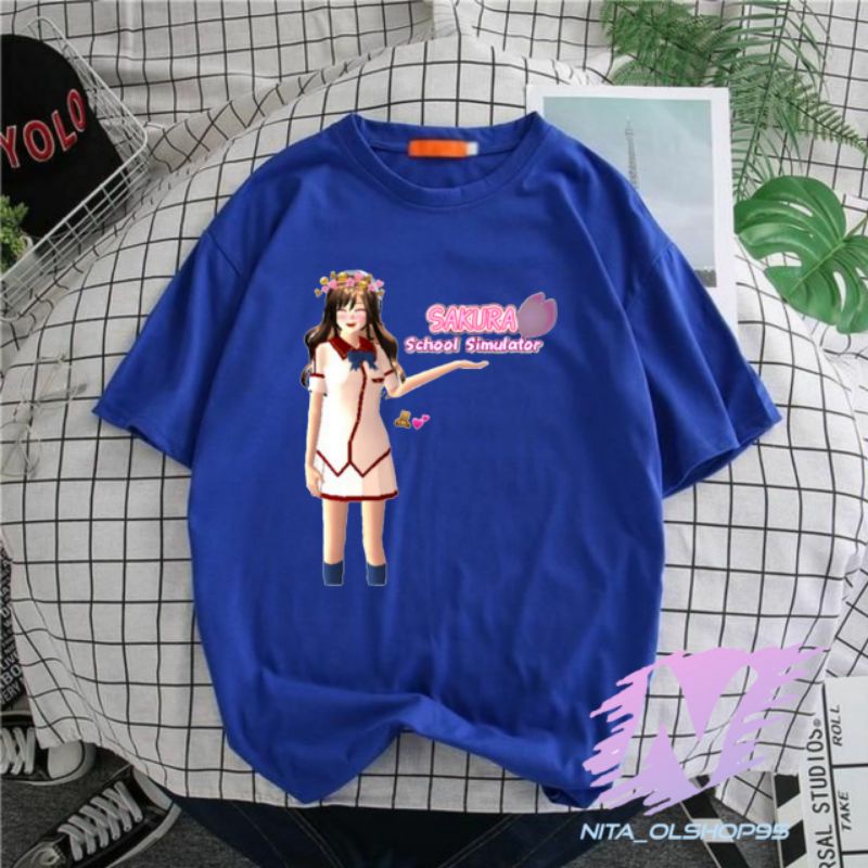 kaos sakura school simulator terbaru baju kaos anak sakura