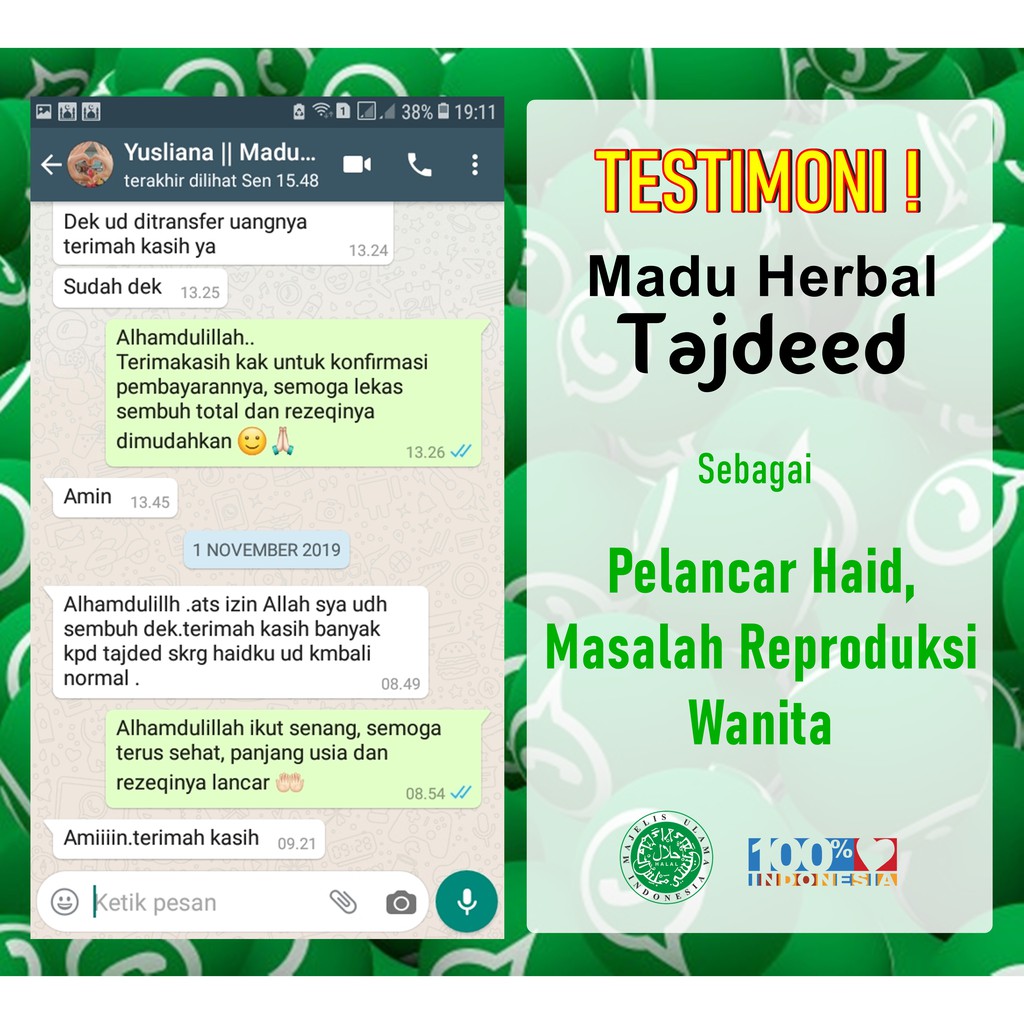 Cara Mengobati Darah Istihadhah Pereda Darah Haid Berlebih Darah Haid Sembuh Madu Sehat Shopee Indonesia