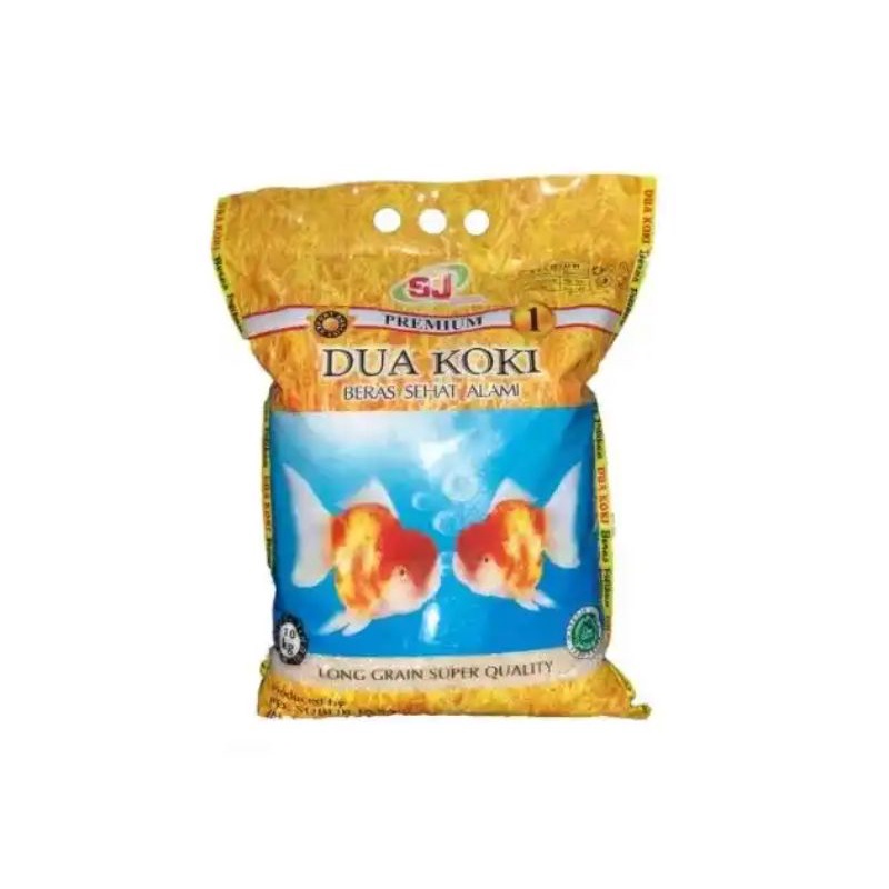 

Beras putih premium dua koki 5kg