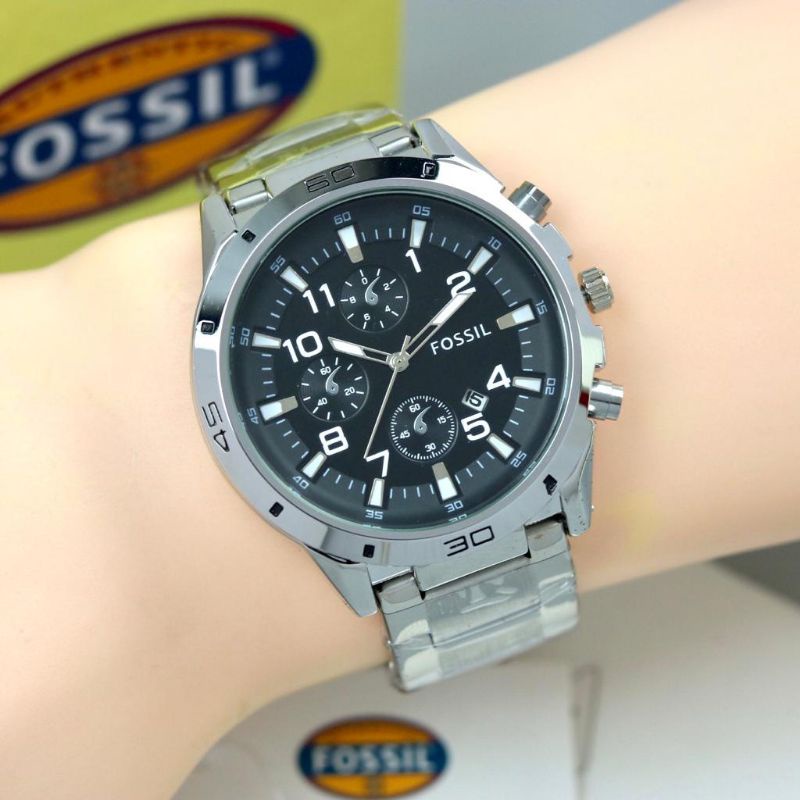 JAM TANGAN PRIA Fs2926 TANGGAL AKTIF CRONO VARIASI