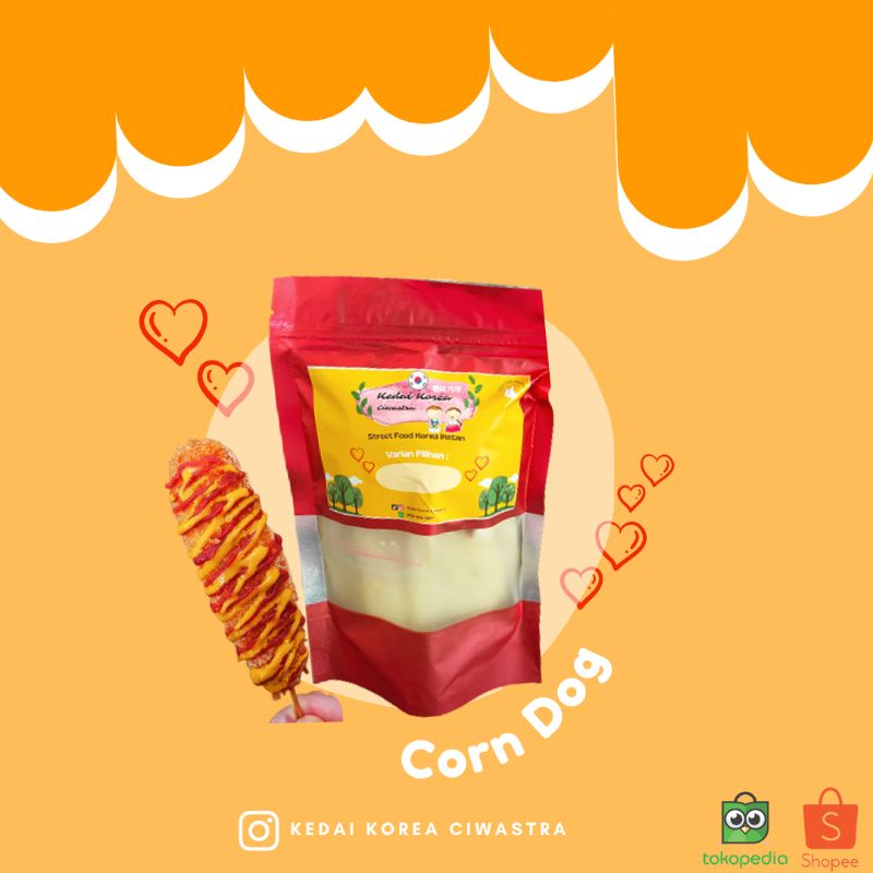 

Corn Dog Sosis Instan by Kedai Korea Ciwastra