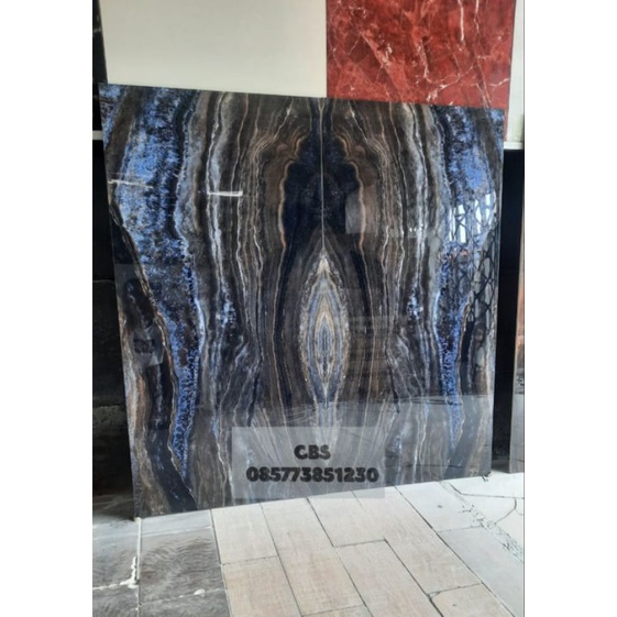 granit 60x120 wavy blue savona
