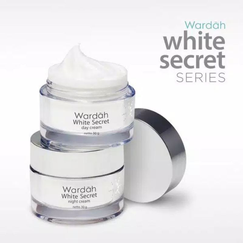 WARDAH WHITE SECRET DAY & NIGHT CREAM 30GR / KRIM SIANG MALAM / WARDAH / KRIM MURAH