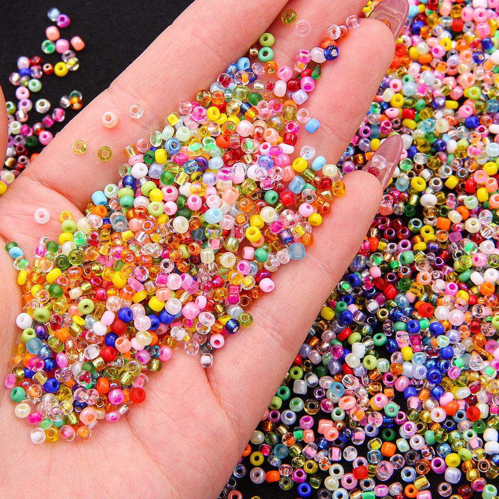 1000pcs 3mm Charm Czech Glass Seed Spacer Beads DIY Bracelet Necklace Jewelry Making Accessories