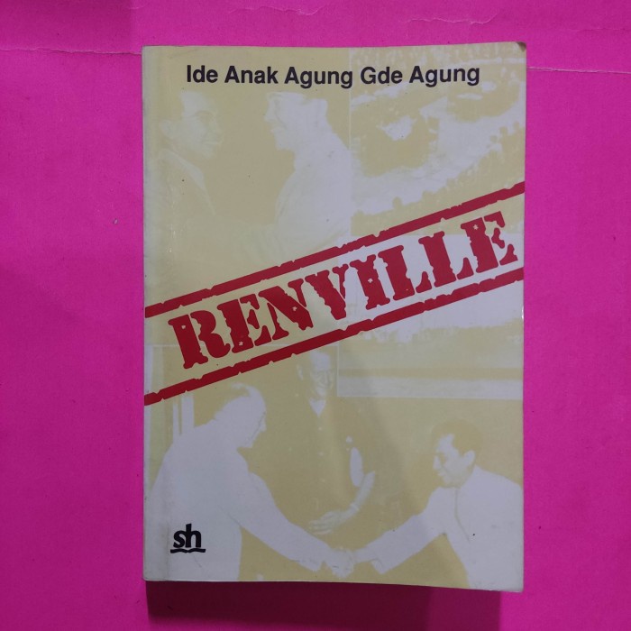 Buku lawas sejarah Renville ide anak agung gde agung