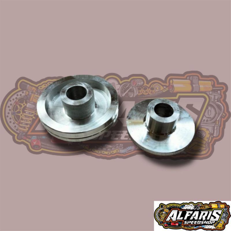 TUTUP GEAR BOX HONDA ALMUNIUM CNC BOSHING TROMOL DEPAN HONDA BEAT VARIO SCOOPY SPACY BEAT STREET ALMUNIUM CNC 1 SET SEPASANG