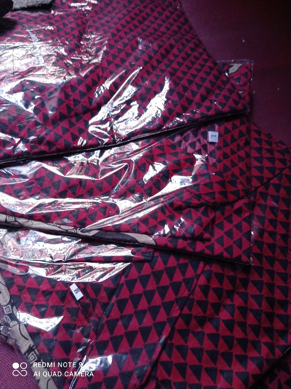 Batik Couple Keluarga Sania Ruffle Ori Ndoro Jowi Dnt Motif Bara Api Merah