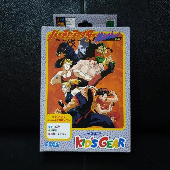 Kaset Original Sega Kid Gear Virtual Fighter NOS/SEGA GAMEGEAR