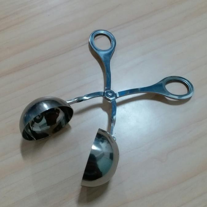 Alat Cetak Bakso Stainless Gunting Pencetak Bakso Ukuran Besar