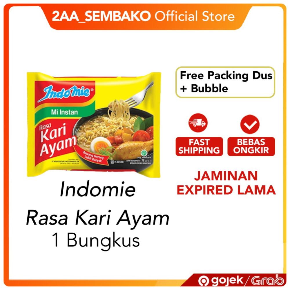 

Indomie Kari Ayam Spesial 1Pcs