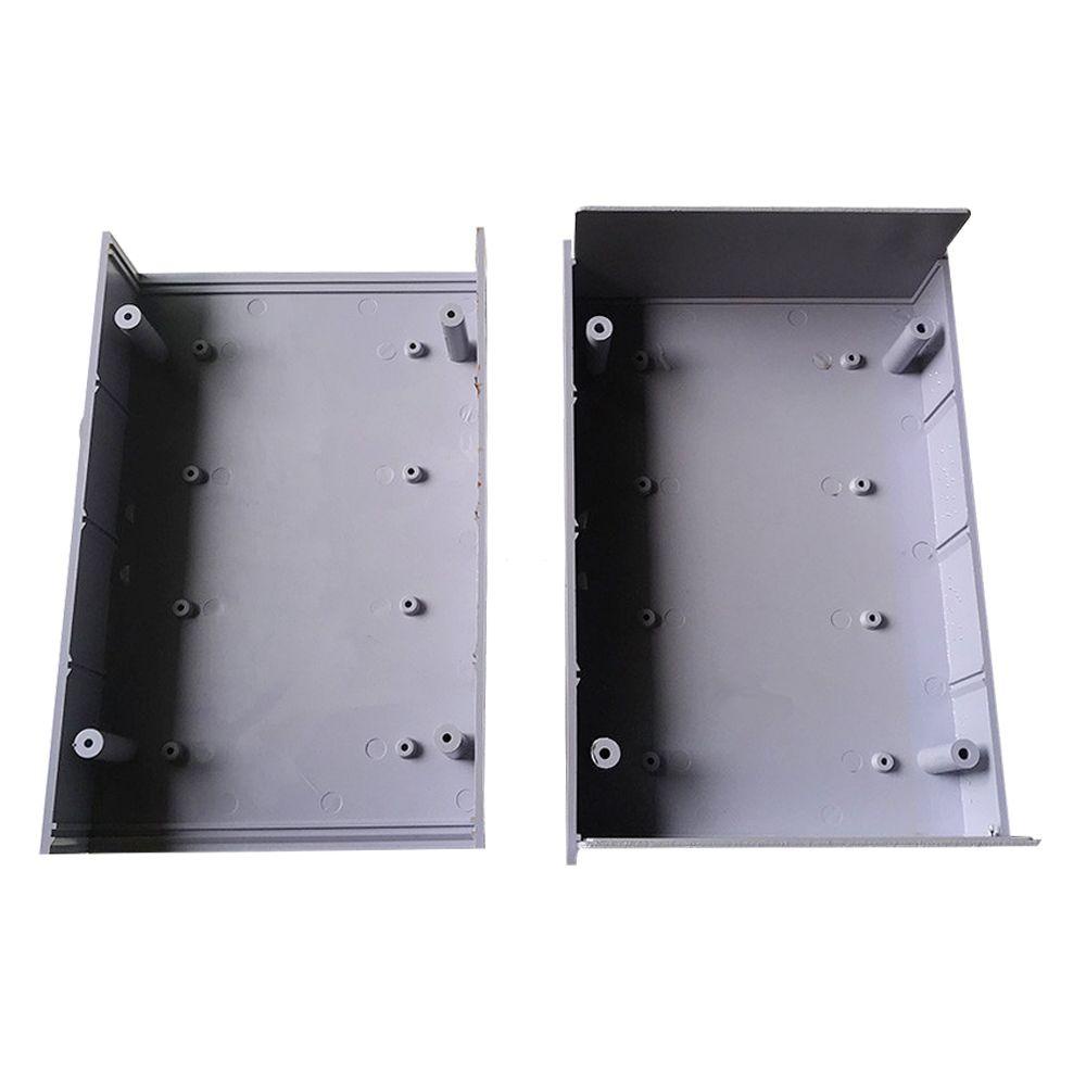 Suyo Kotak Proyek Elektronik Abu-Abu ABS Plastik DIY Instrumen Case