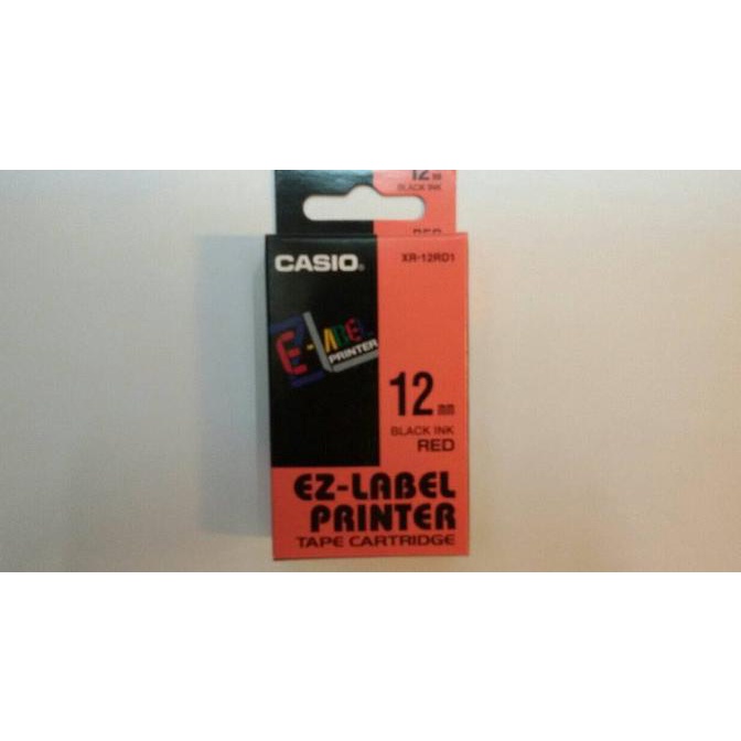 

(COD) LABEL TAPE CASIO 12MM FREE ONGKIR Kode 395