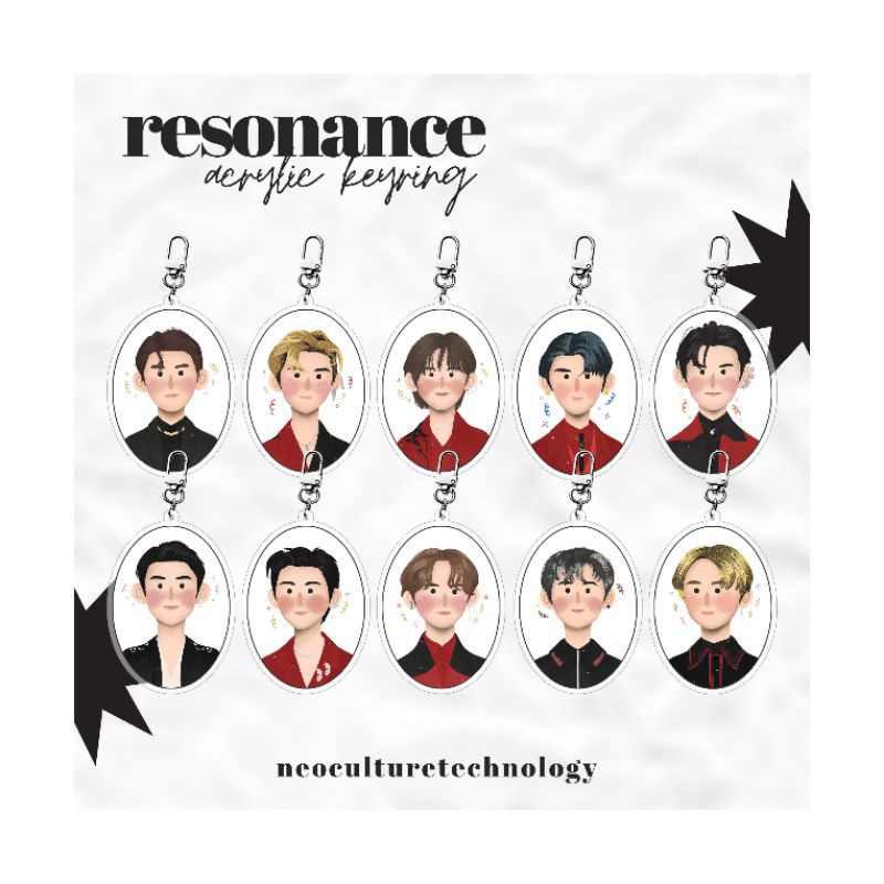 [READY STOCK] NCT 2020 Resonance Acrylic Keyring