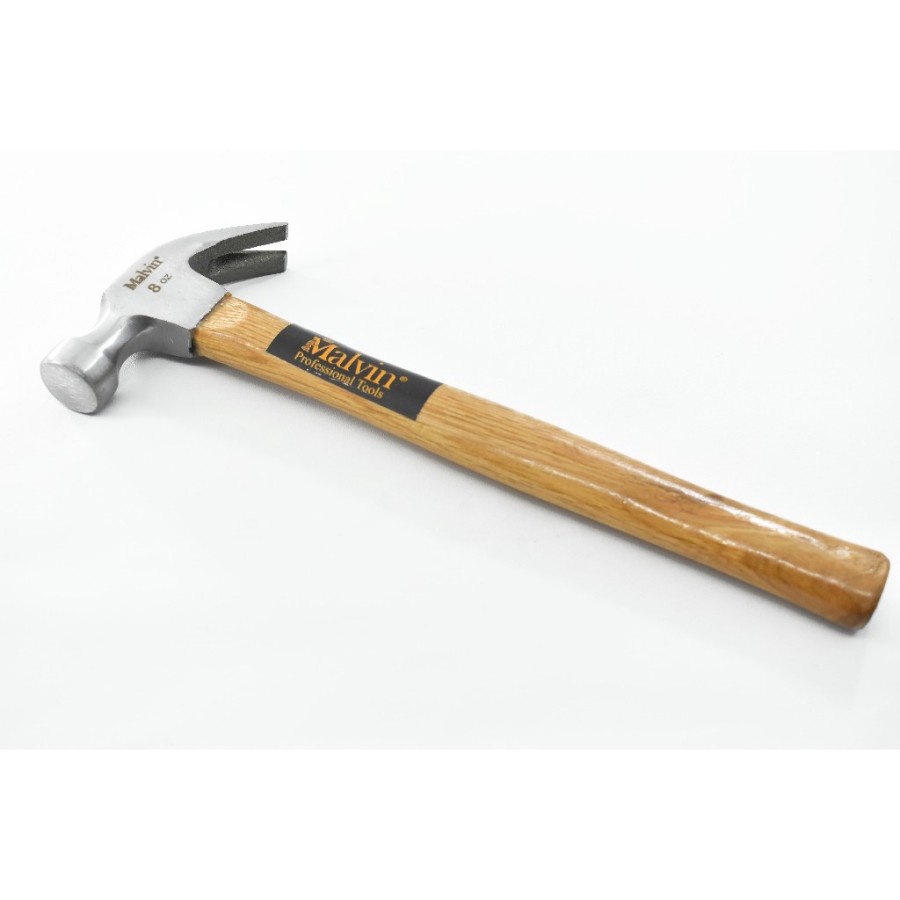 PALU MALVIN 8 OZ GAGANG KAYU PALU KAMBING/ CLAW HAMMER
