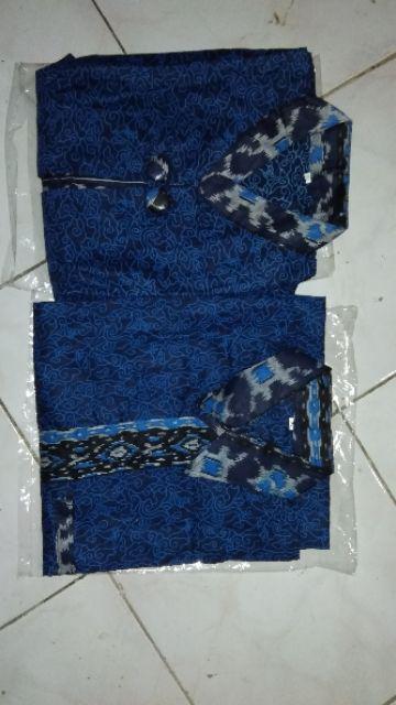 Couple Batik Mega Biru