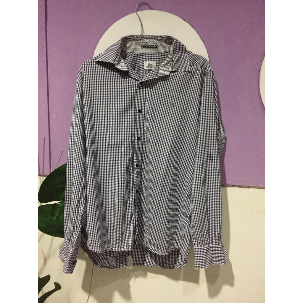 kemeja lacoste preloved