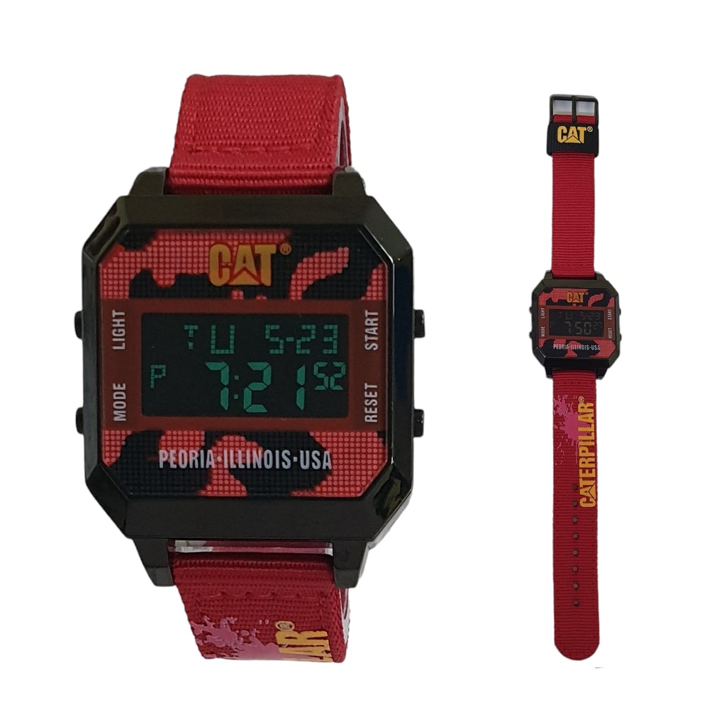 BISA COD✅ Jam tangan Pria Caterpillar / Cat Strap Kanvas