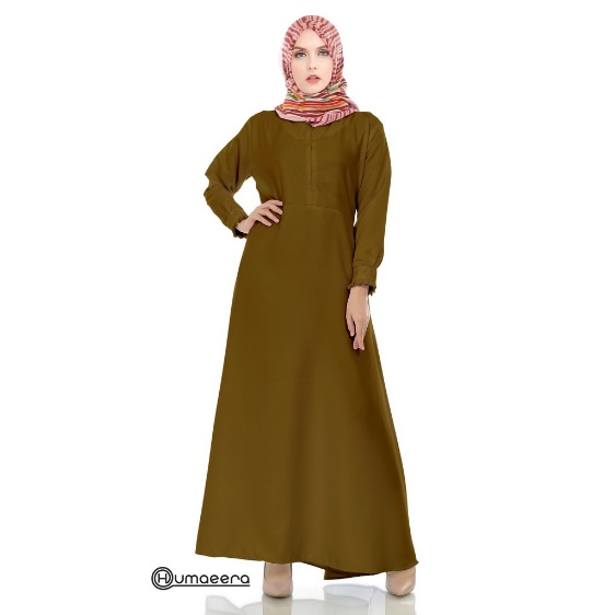 Gamis Pemda baju Seragam PNS PDH dinas Balotelli  kerja busui syari kancing modern terbaru Ori P1 ga