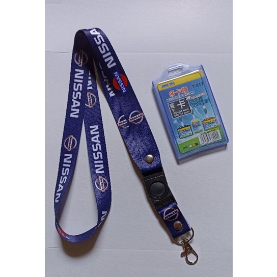 

(Ready stock) tali id card / lanyard Nissan printing