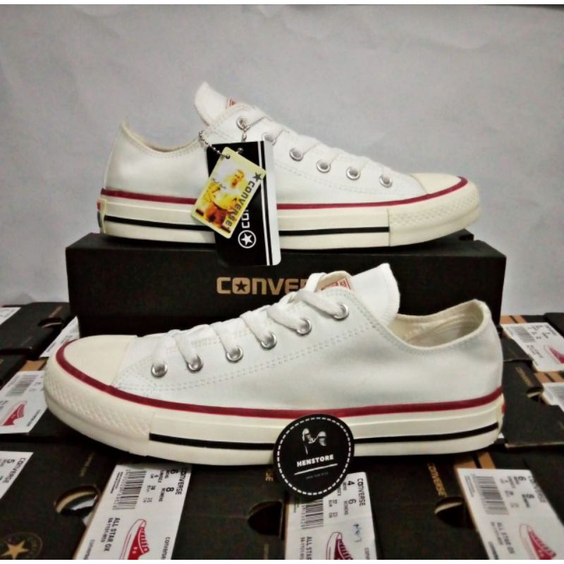 SEPATU CONVERSE ALLSTAR PENDEK PUTIH (BISA COD)