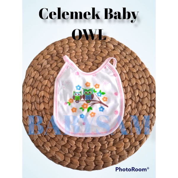 Celemek Bayi Waterproof || Slabber Bayi || Tatakan Iler || Celemek Makan Bayi || Celemek Kain Murah Berkualitas