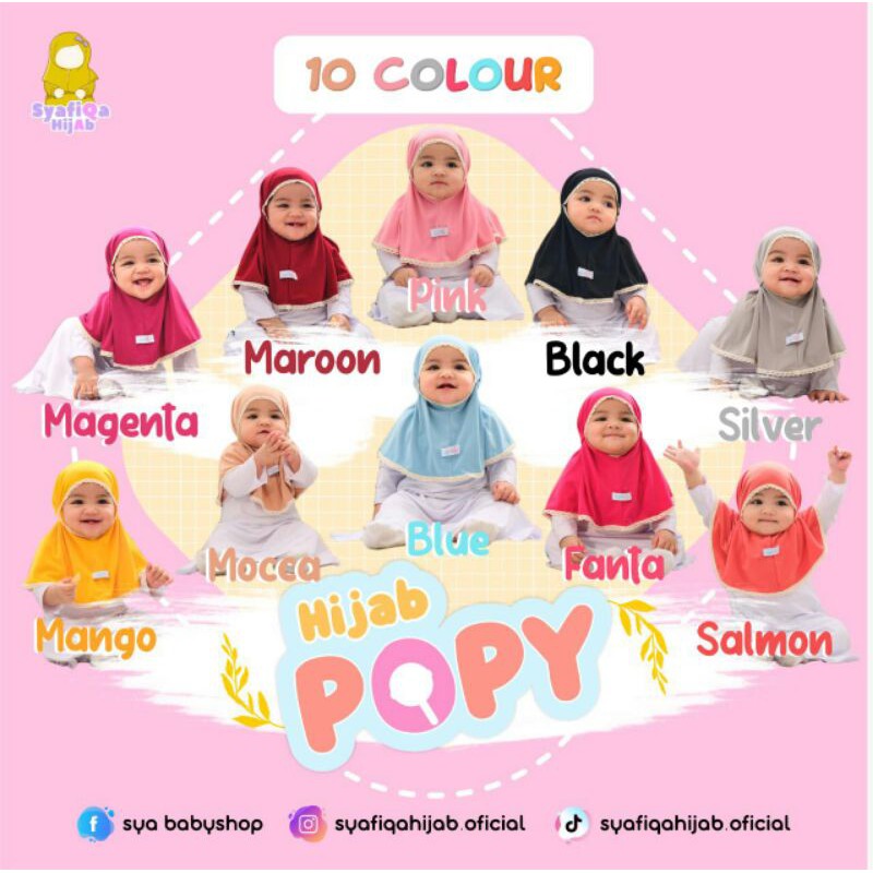 Syafiqa Hijab | Hijab Popy
