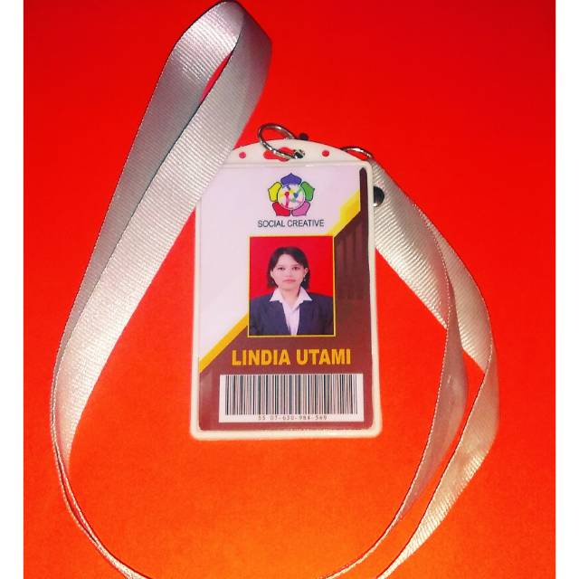 

Cetak 1 Set ID CARD + Casing + Tali Ujung Besi