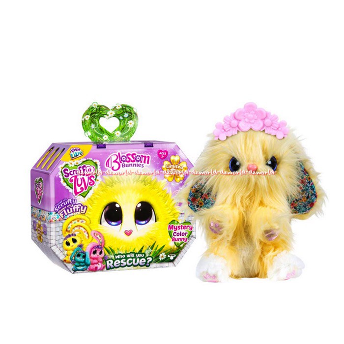 Scruff Luvs Blossom Bunnies Who Will Rescue Okie Doll Manan Boneka