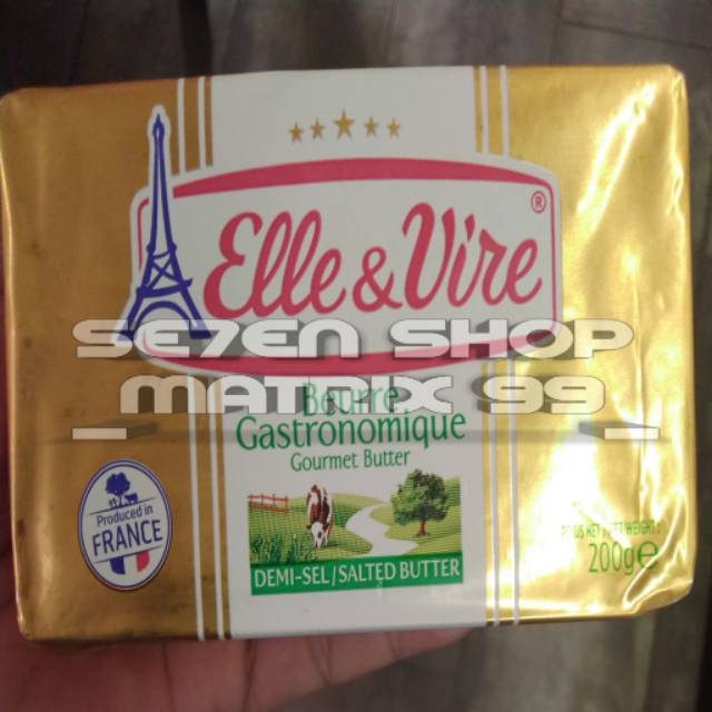 

Elle&Vire Gourmet butter Salted 200gr