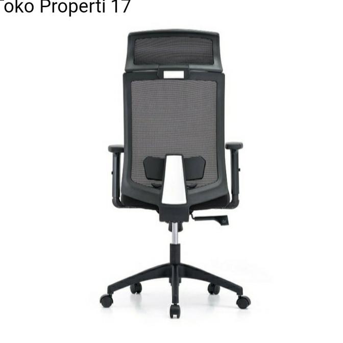 KURSI KANTOR INFORMA OMAR BLACK KURSI KERJA KURSI DIREKTUR HITAM VFHB2513F