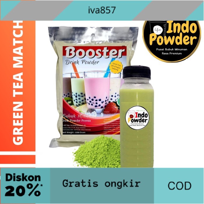 

PROMO Bubuk Minuman Botol GREEN TEA MATCHA 1Kg - Bubuk GREEN TEA MATCHA 1Kg GRATIS ONGKIR