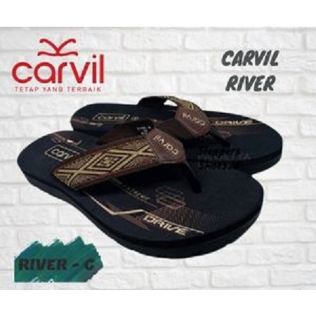 CARVIL Random/Sandal Carvil Jepit/sandal pria/andal wanita/sandal kasual/sandal termurah/sandal karet/diskon/promo/size 38-43