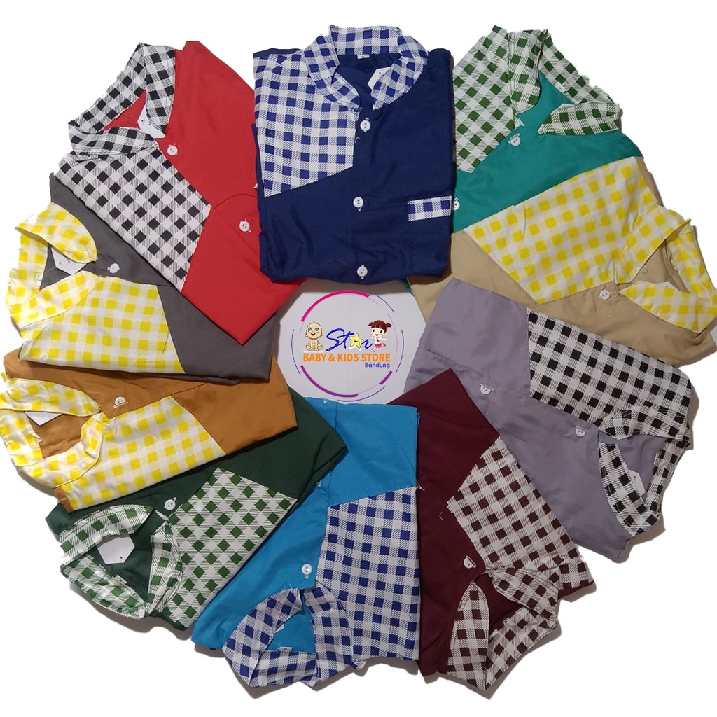 SET KOKO ANAK KOMBINASI JUNIOR ( USIA 6 - 11 TH)/ KOKO ANAK MOTIF / KOKO ANAK MURAH / KOKO JUNIOR