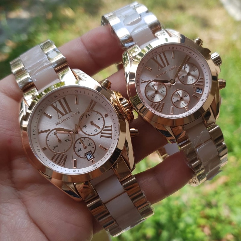 Jam Tangan Michael Kors Couple Mk-5743 Mk-6066 Original Bm