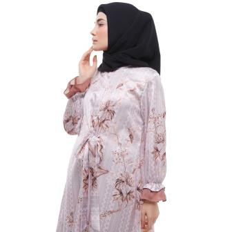 ZIGGY SERIES - ZIGGY PLITZ DRESS - ROSE DOWN