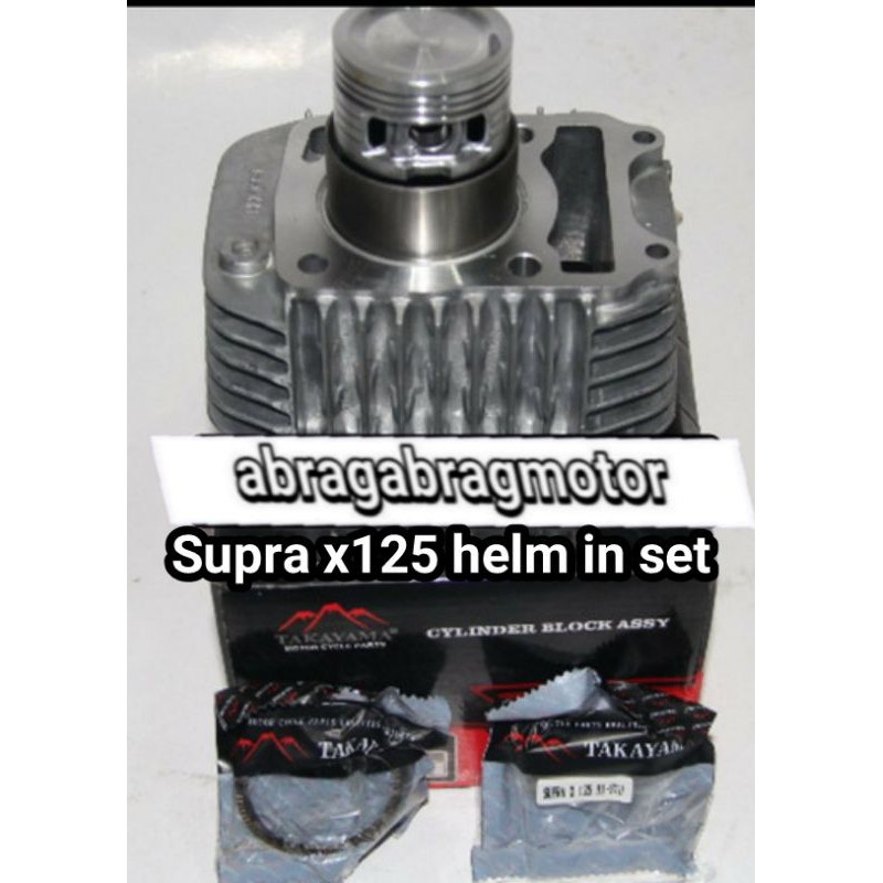 blok boring set assy std supra x 125 helm in mikuni