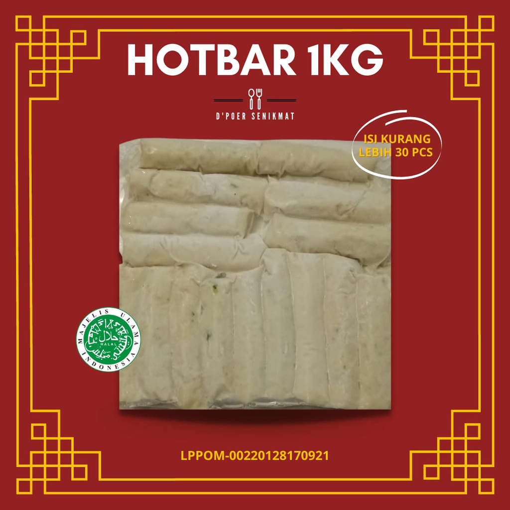 

ODENG BULAT / HOTBAR / HOTBAR 1 KG/ ODENG HALAL/ EOMUK/ FISHCAKE