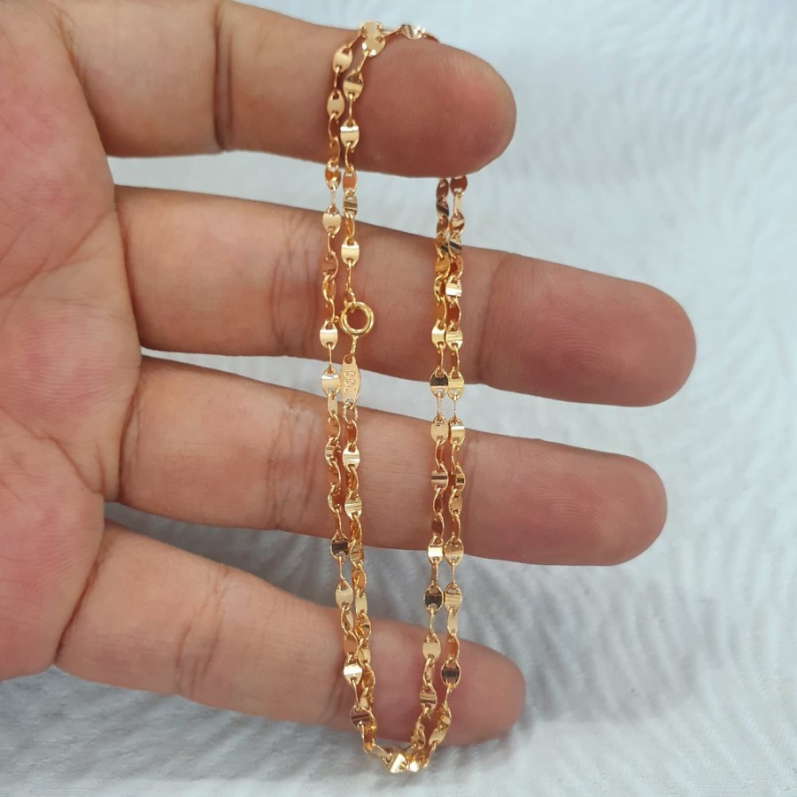 kalung emas toscano pendek emas 70% 700 70 % 3 gr an
