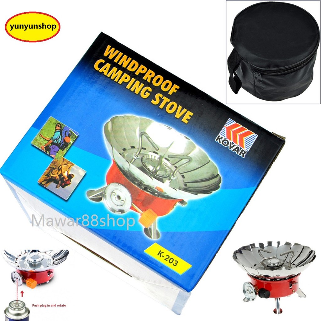 KOMPOR BUNGA/ KOMPOR KOVAR CAMPING MODEL BUNGA