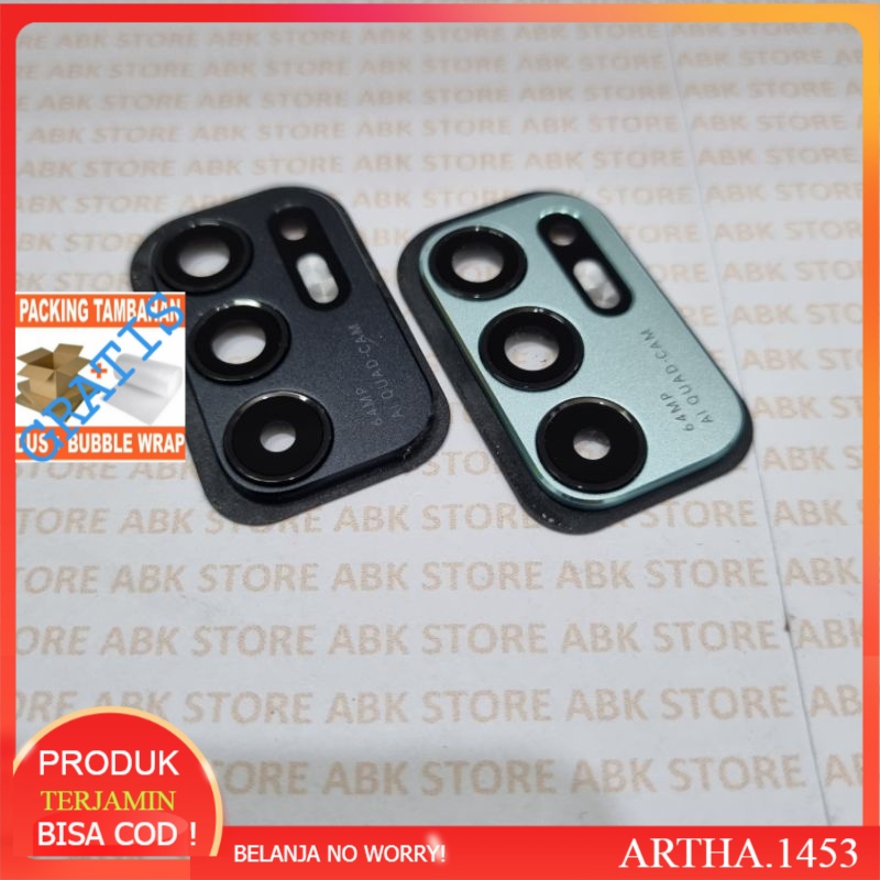 RING LENSA CAMERA | KACA KAMERA BELAKANG OPPO RENO 6 - RENO6 4G ORIGINAL