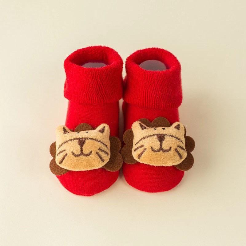 BABY K2 - kaos kaki merah anti slip KODE 00120