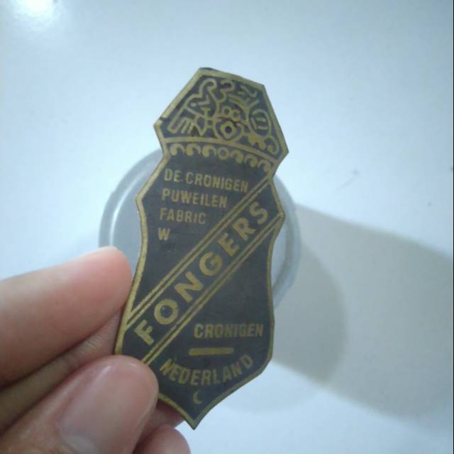 Emblem Sepeda Onthel Fongers