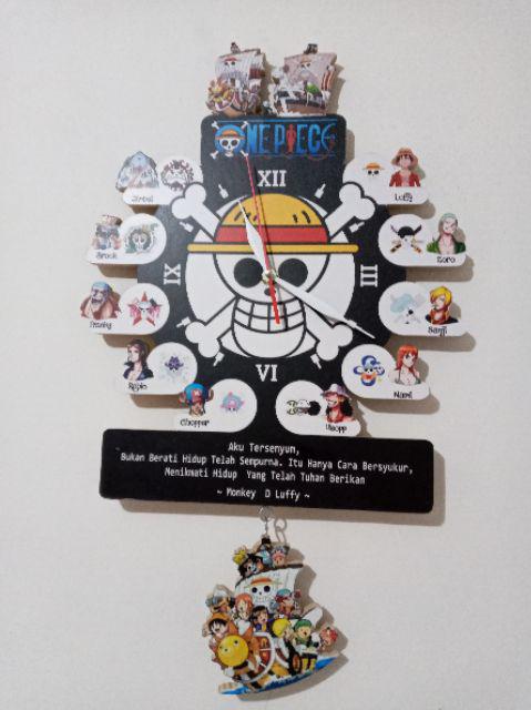 Jam Kayu One Piece/jam Kayu Foto