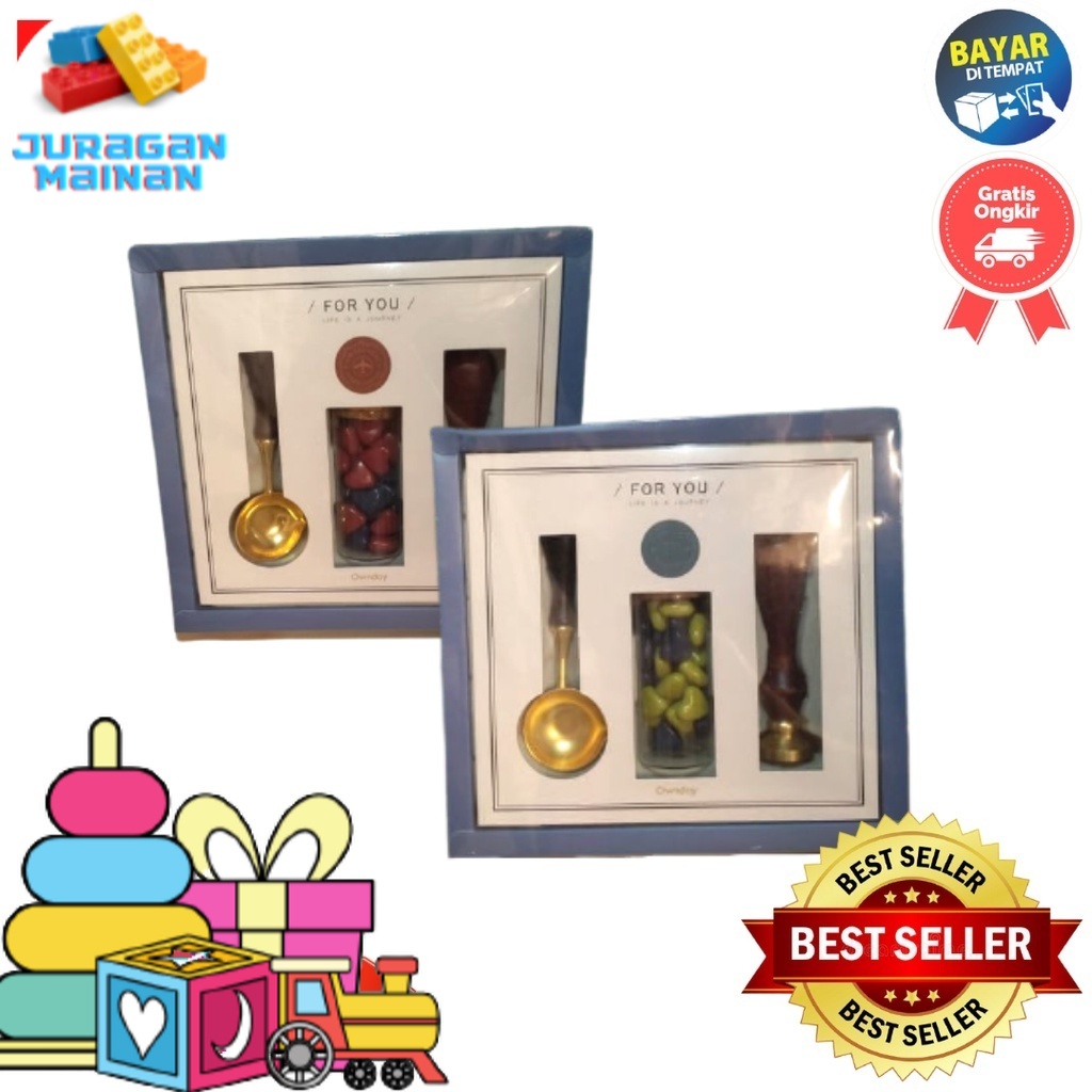 

Wax stamp / Stample wax set / Diy gift wax stamp / Stample lilin 14050008