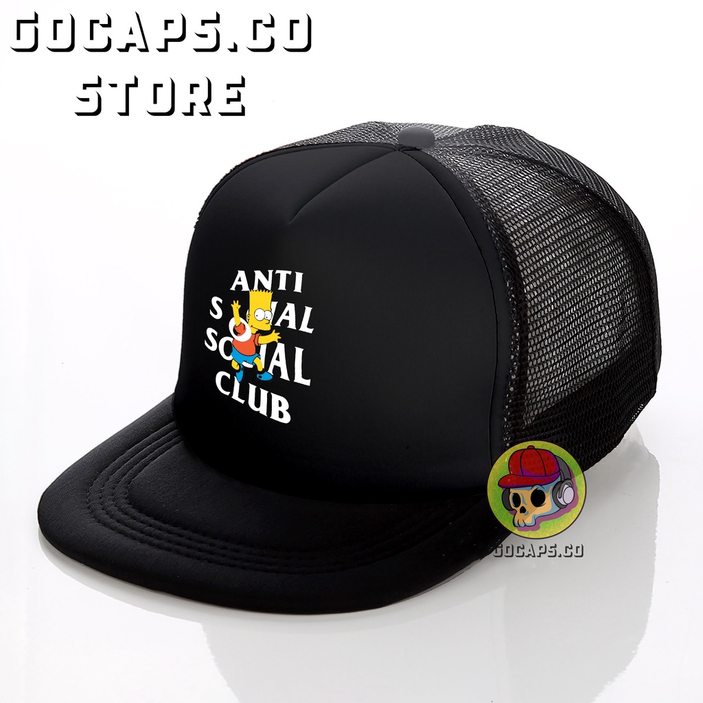 Anti Social Social Club / Topi Jaring / Topi Jaring Snapback / Topi Distro / Topi Pria / Topi Premium / Topi Jaring Distro Premium / Topi Premium / Topi Snapback / Topi Brand / Topi Band / Terlaris / Gocaps